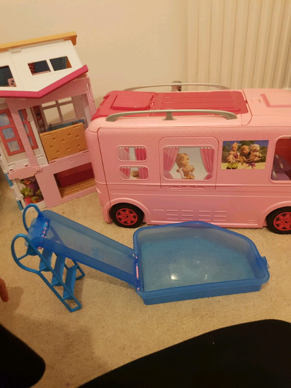 barbie holiday camper